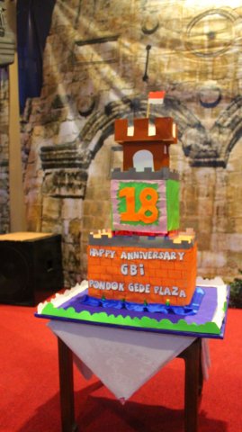 HUT GBI Pondok Gede Plaza ke 18