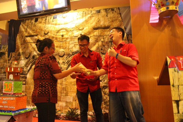 HUT GBI Pondok Gede Plaza ke 18