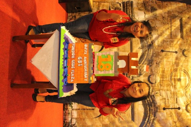HUT GBI Pondok Gede Plaza ke 18