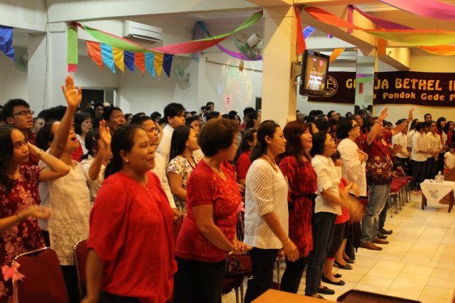 HUT GBI Pondok Gede Plaza ke 18